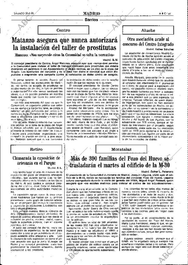 ABC MADRID 30-06-1990 página 41