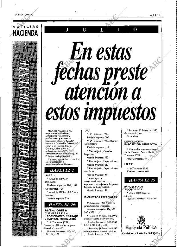 ABC MADRID 30-06-1990 página 51