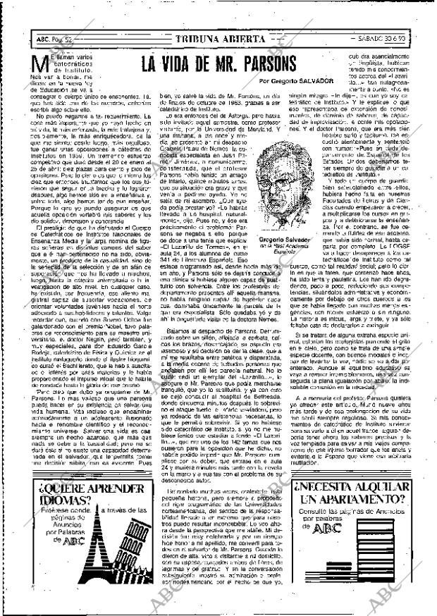 ABC MADRID 30-06-1990 página 52