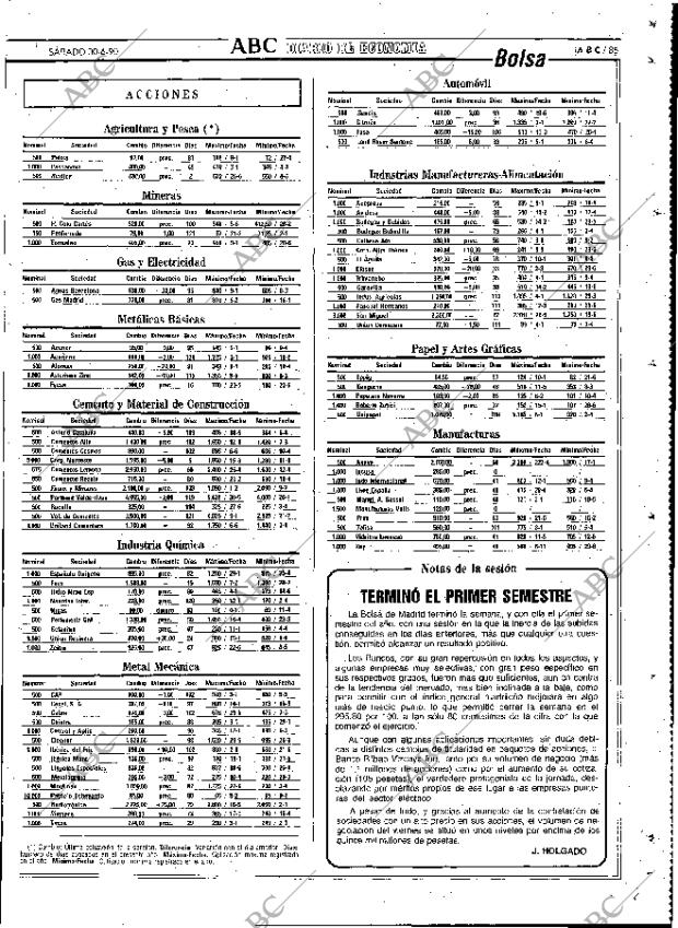 ABC MADRID 30-06-1990 página 85