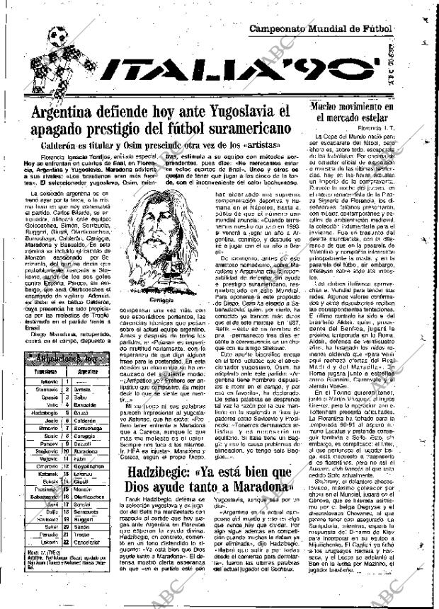 ABC MADRID 30-06-1990 página 93