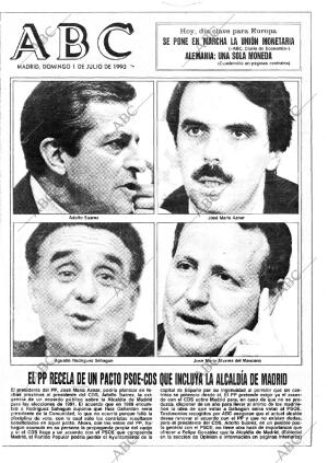 ABC MADRID 01-07-1990 página 1