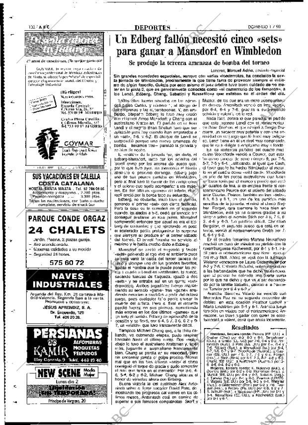 ABC MADRID 01-07-1990 página 102