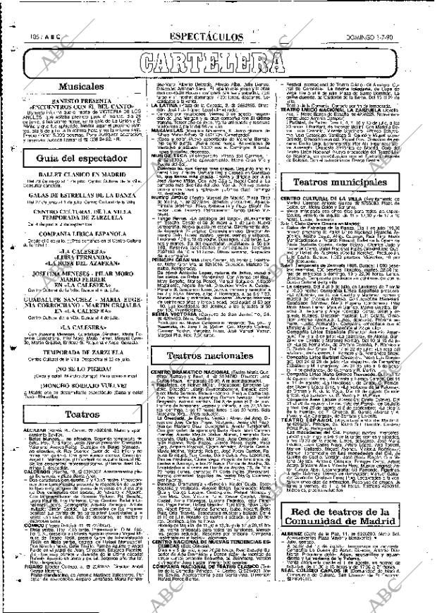 ABC MADRID 01-07-1990 página 106