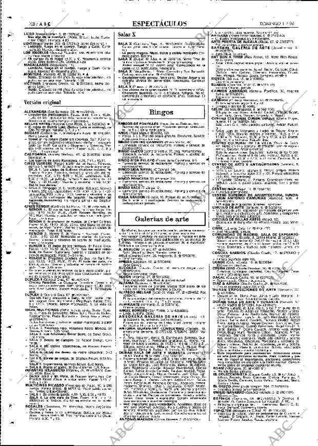 ABC MADRID 01-07-1990 página 108