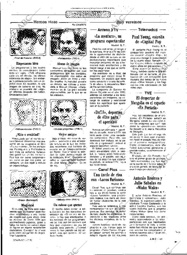 ABC MADRID 01-07-1990 página 149