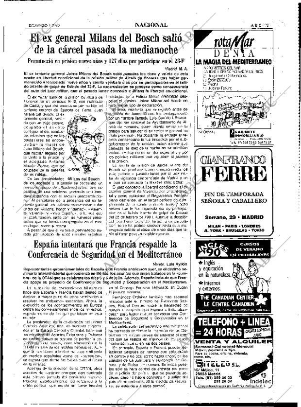 ABC MADRID 01-07-1990 página 23