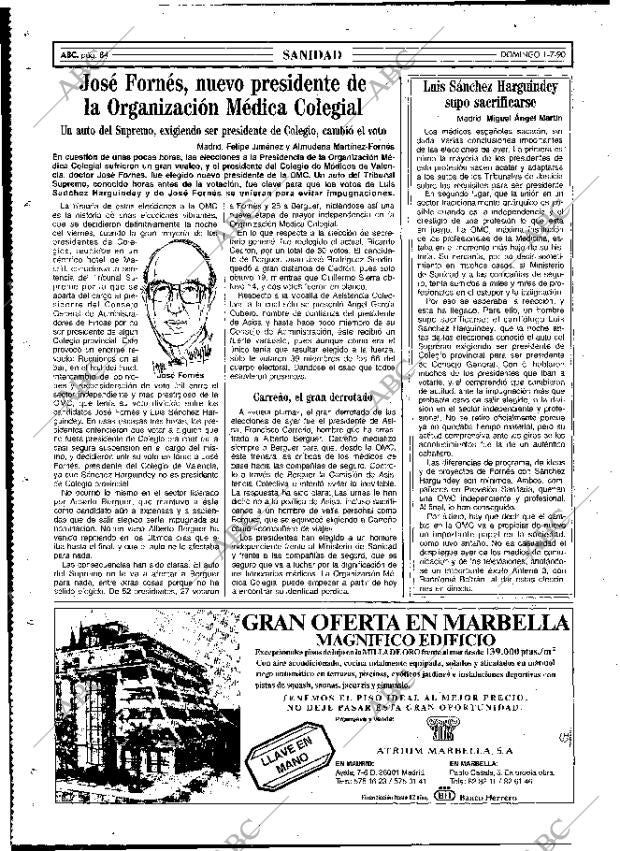 ABC MADRID 01-07-1990 página 84