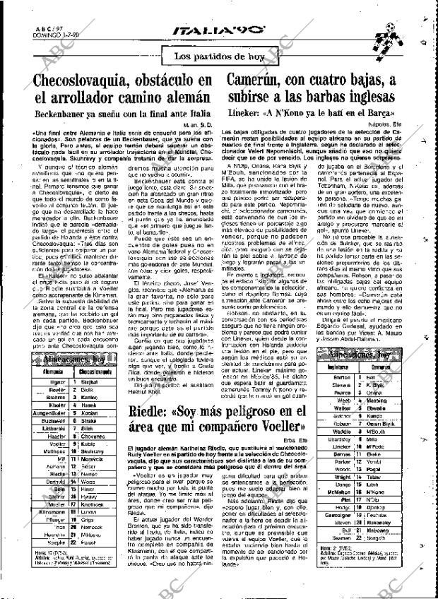 ABC MADRID 01-07-1990 página 97