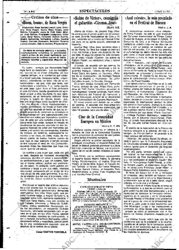ABC MADRID 02-07-1990 página 104