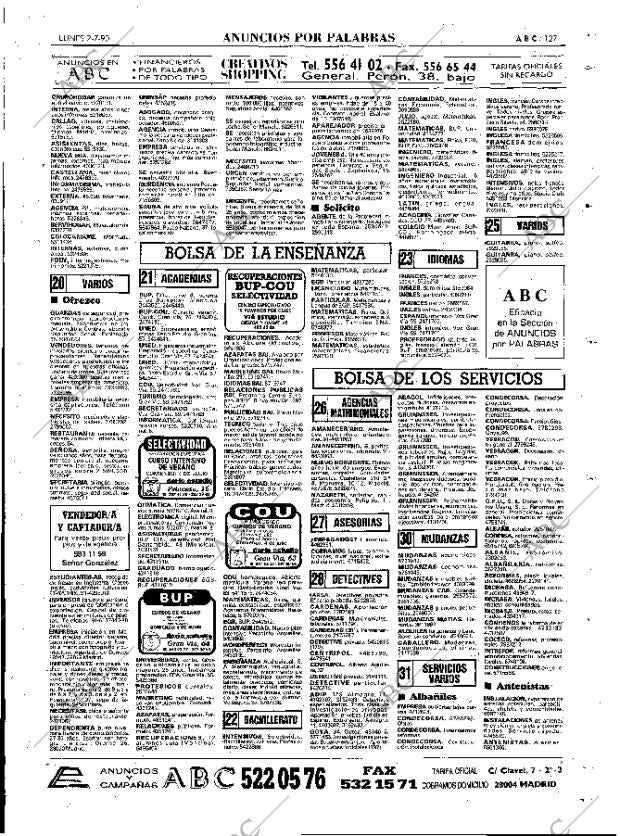 ABC MADRID 02-07-1990 página 127