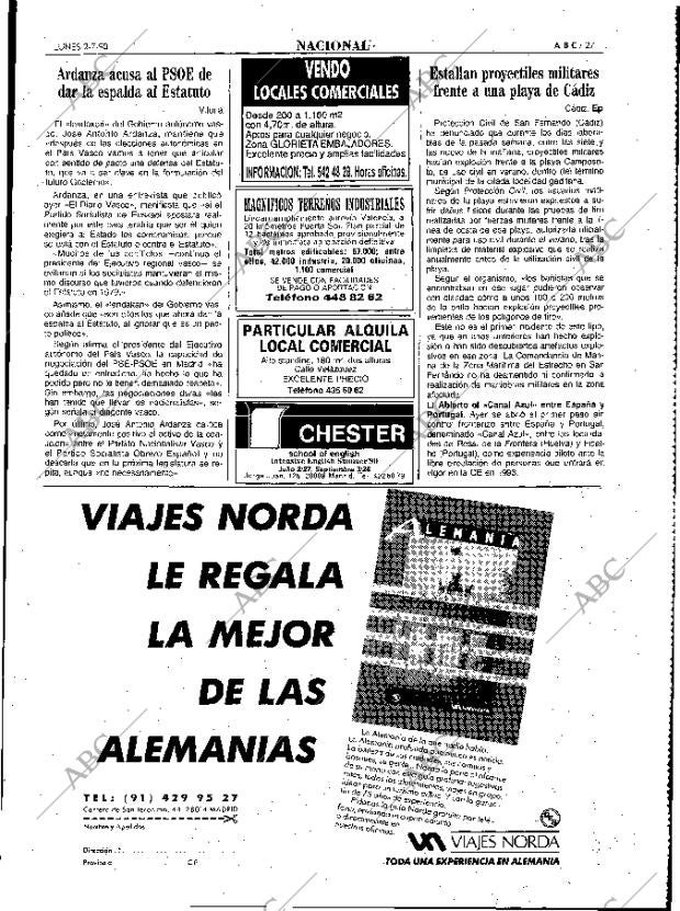 ABC MADRID 02-07-1990 página 27