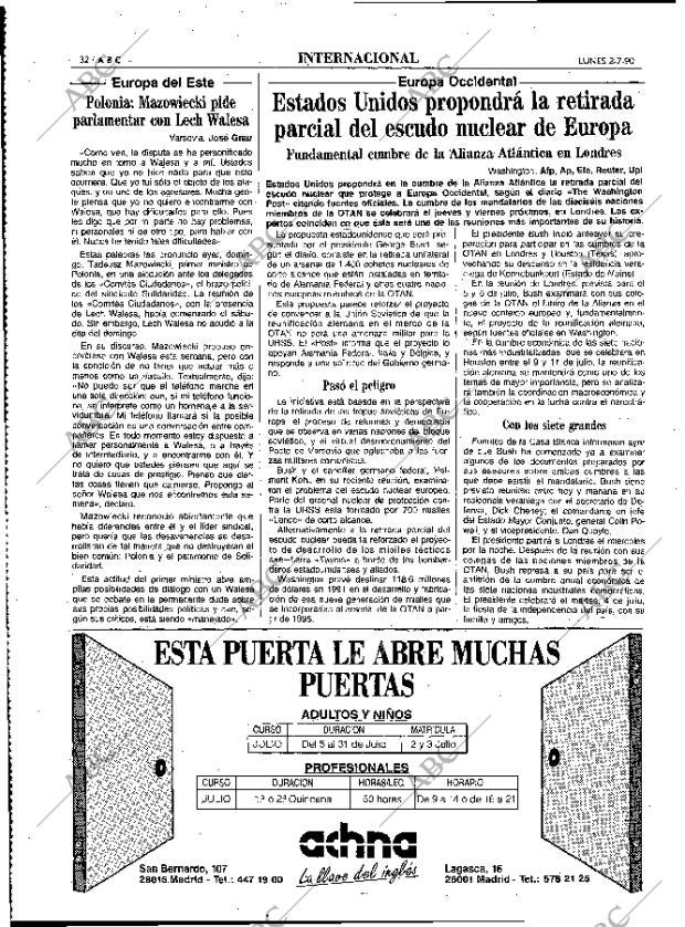 ABC MADRID 02-07-1990 página 32