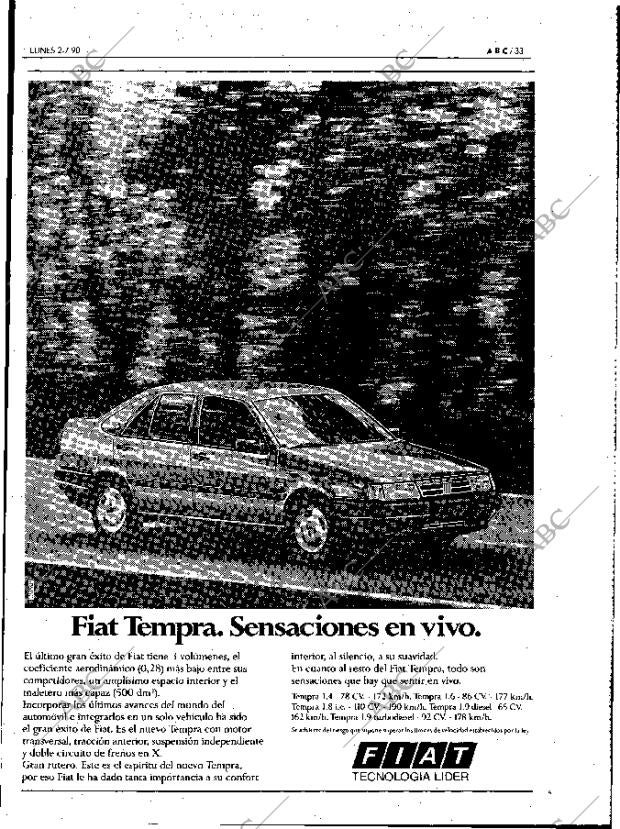 ABC MADRID 02-07-1990 página 33