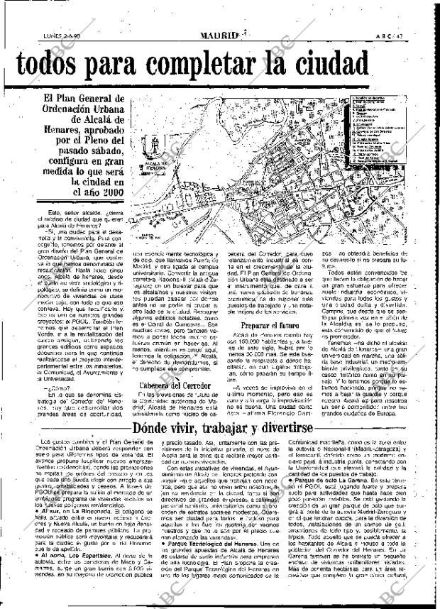 ABC MADRID 02-07-1990 página 43