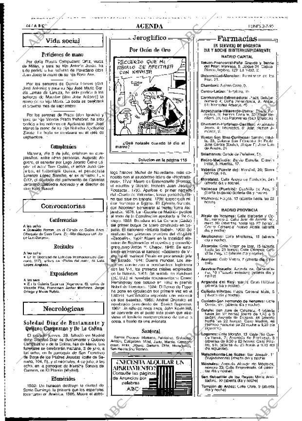 ABC MADRID 02-07-1990 página 44