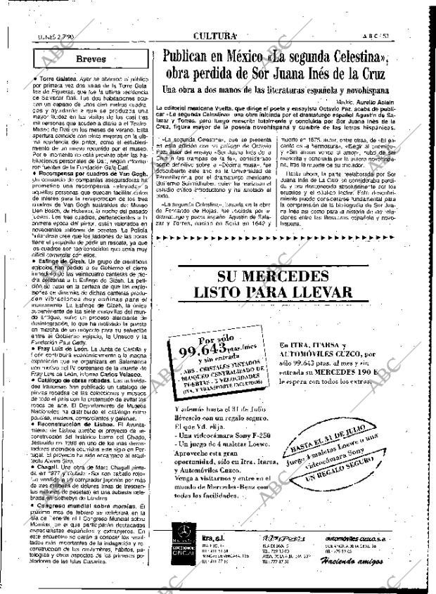 ABC MADRID 02-07-1990 página 53