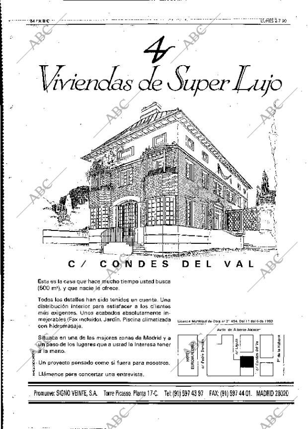 ABC MADRID 02-07-1990 página 84