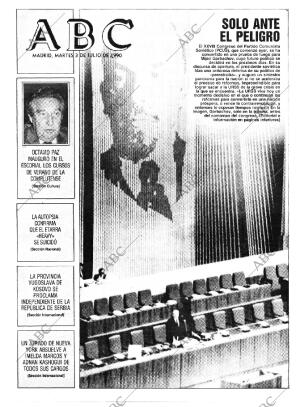 ABC MADRID 03-07-1990 página 1