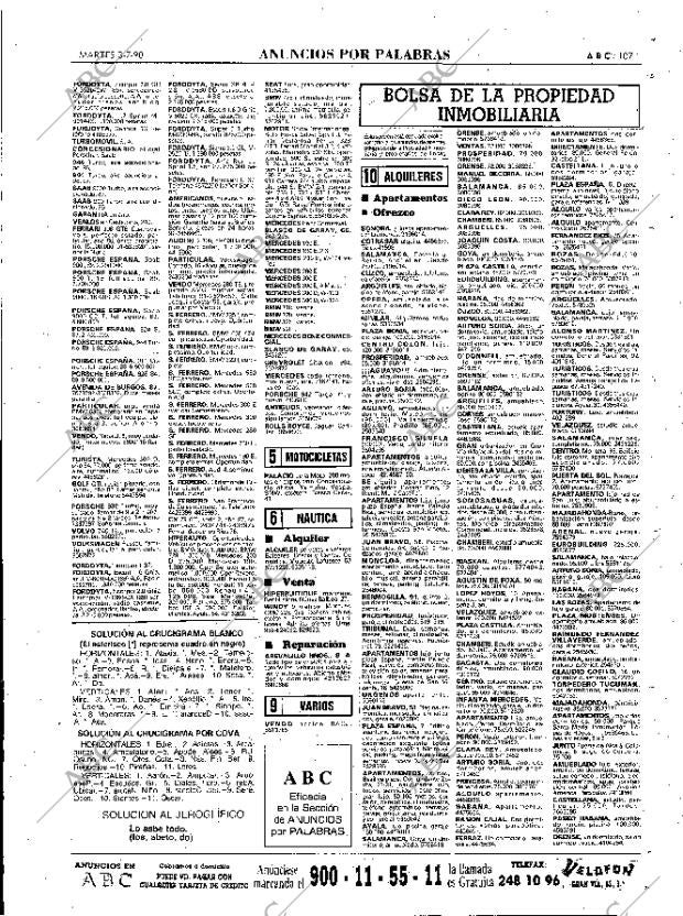 ABC MADRID 03-07-1990 página 107