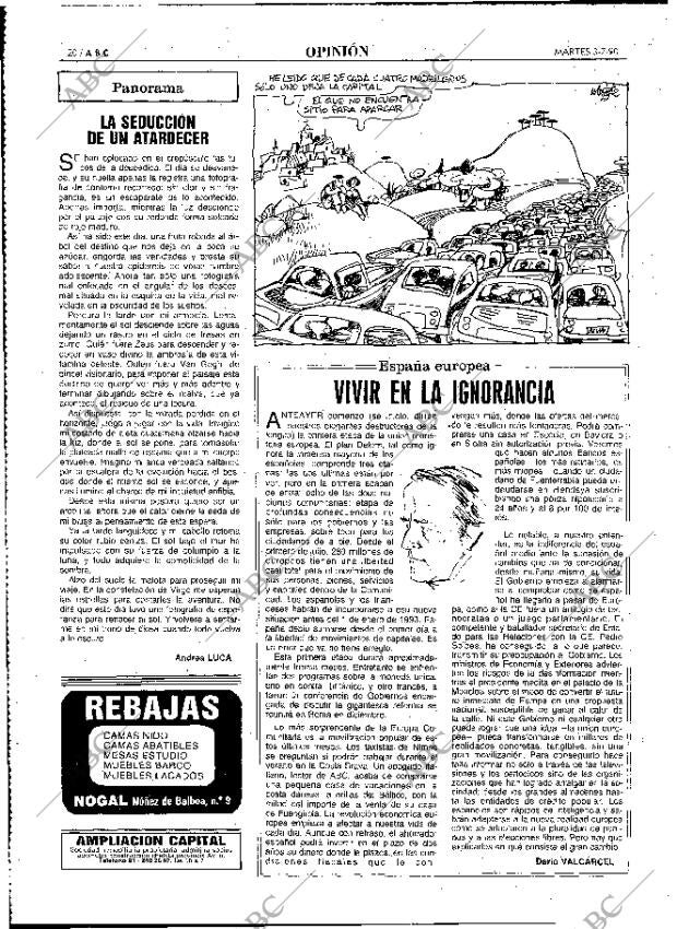 ABC MADRID 03-07-1990 página 20