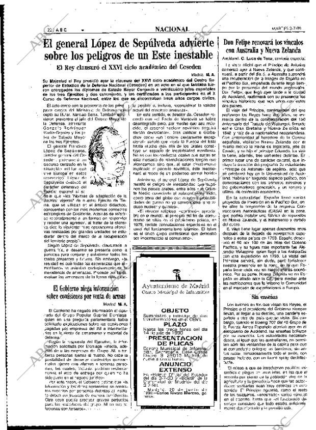 ABC MADRID 03-07-1990 página 22