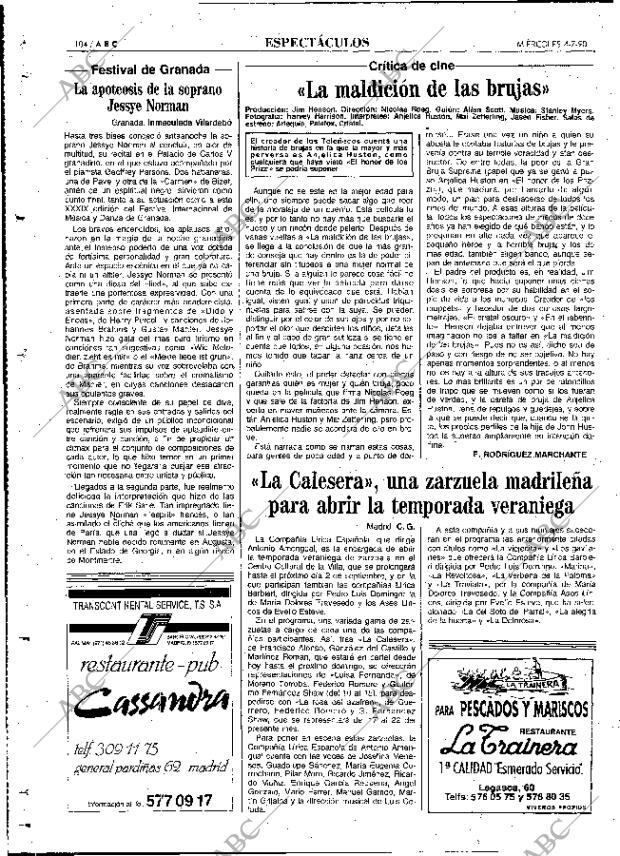 ABC MADRID 04-07-1990 página 104