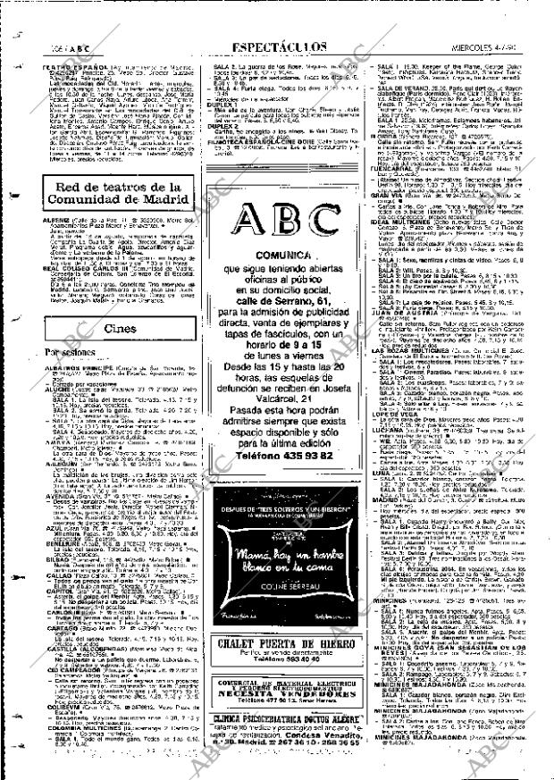 ABC MADRID 04-07-1990 página 106