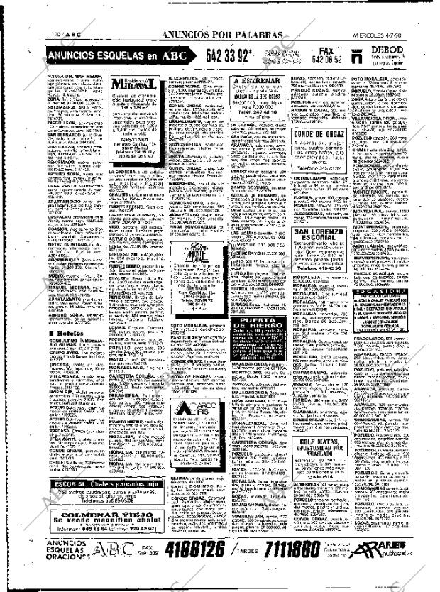 ABC MADRID 04-07-1990 página 120