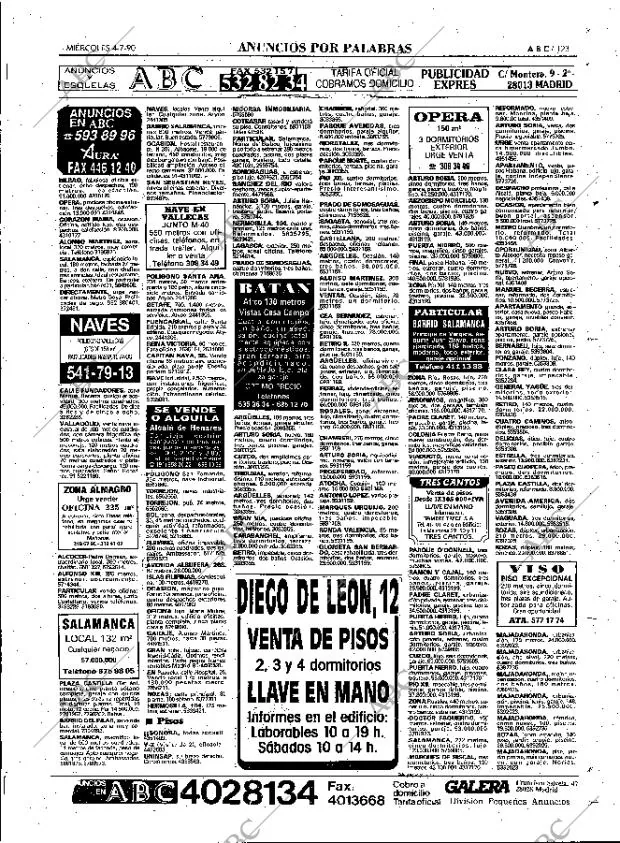 ABC MADRID 04-07-1990 página 123