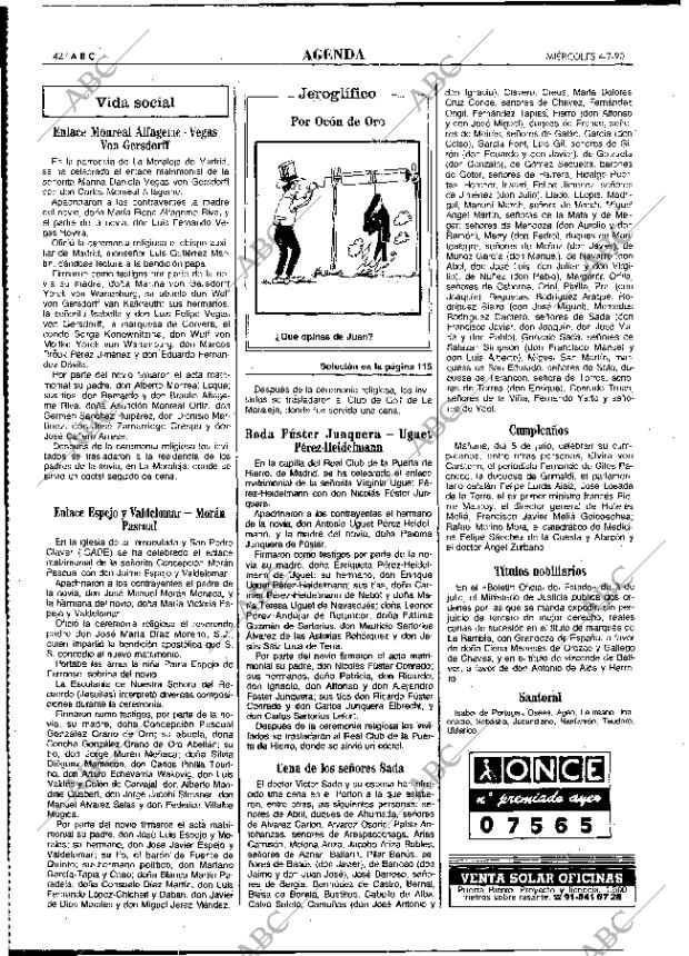 ABC MADRID 04-07-1990 página 42