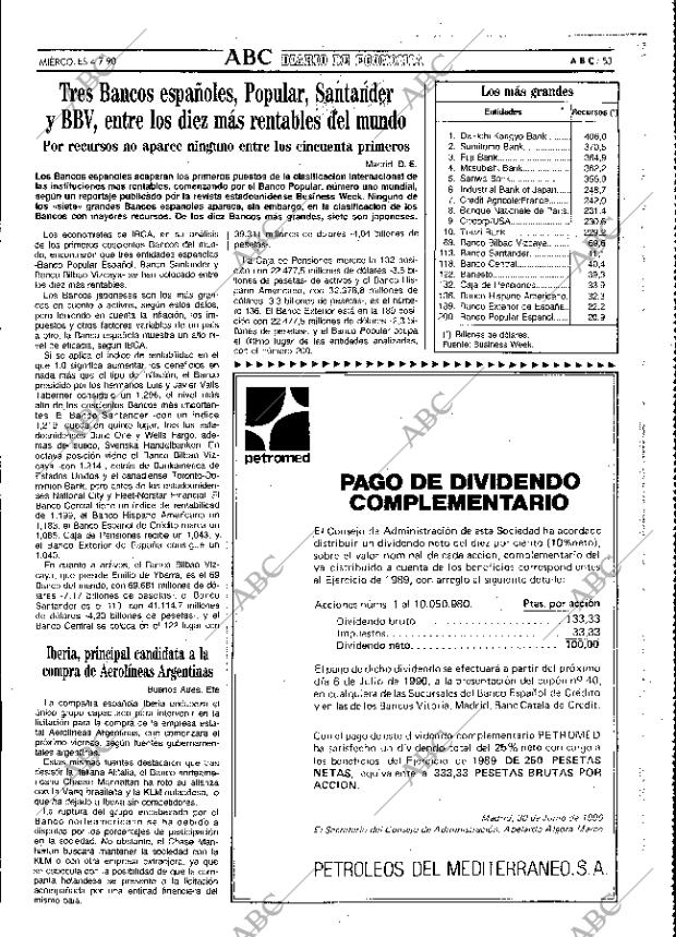 ABC MADRID 04-07-1990 página 53