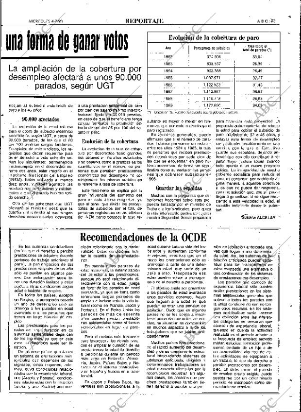 ABC MADRID 04-07-1990 página 73