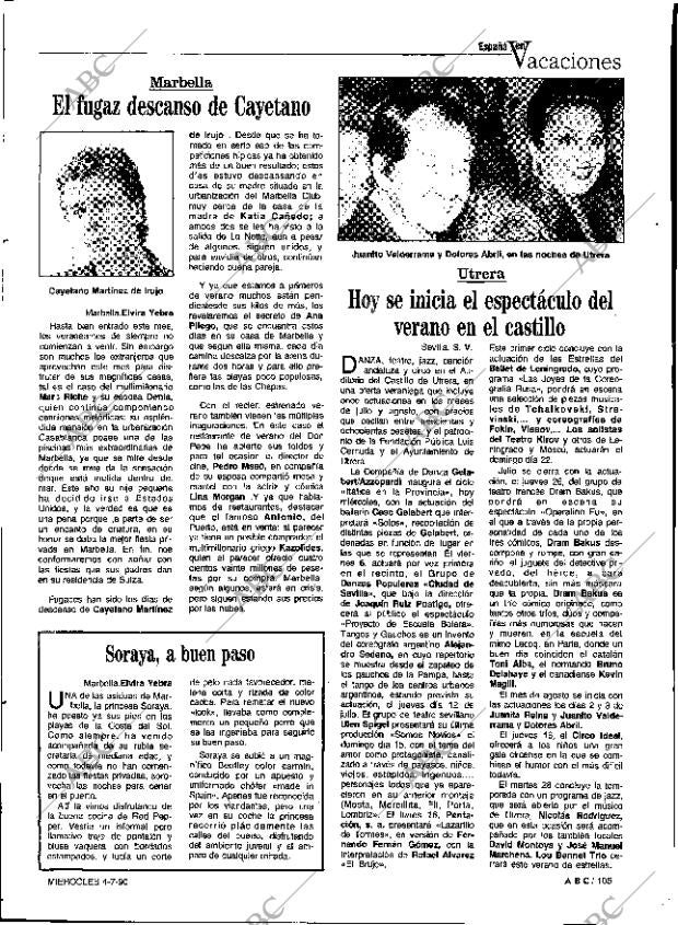 ABC SEVILLA 04-07-1990 página 105