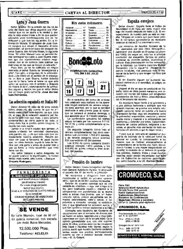 ABC SEVILLA 04-07-1990 página 12