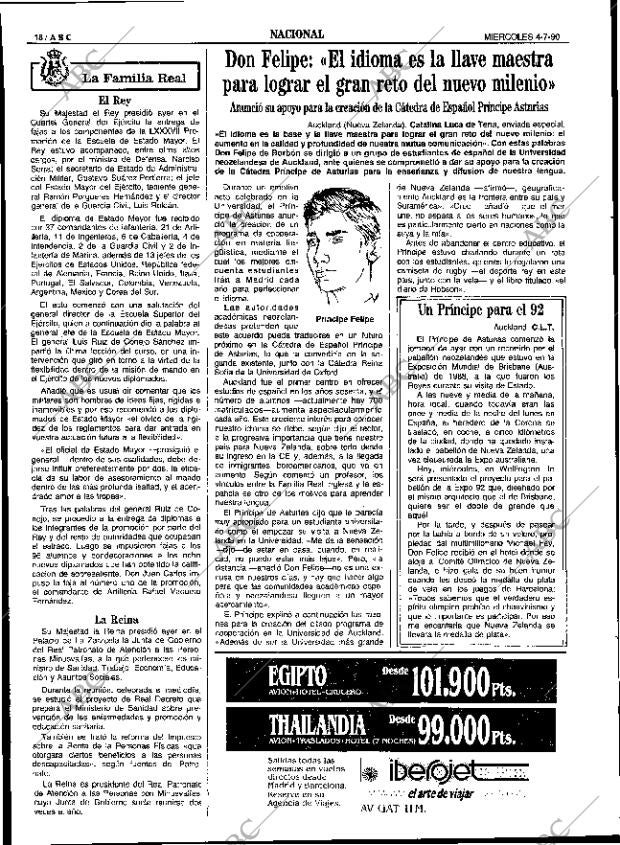 ABC SEVILLA 04-07-1990 página 18