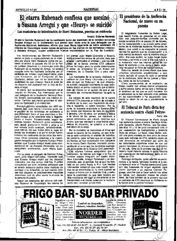 ABC SEVILLA 04-07-1990 página 19