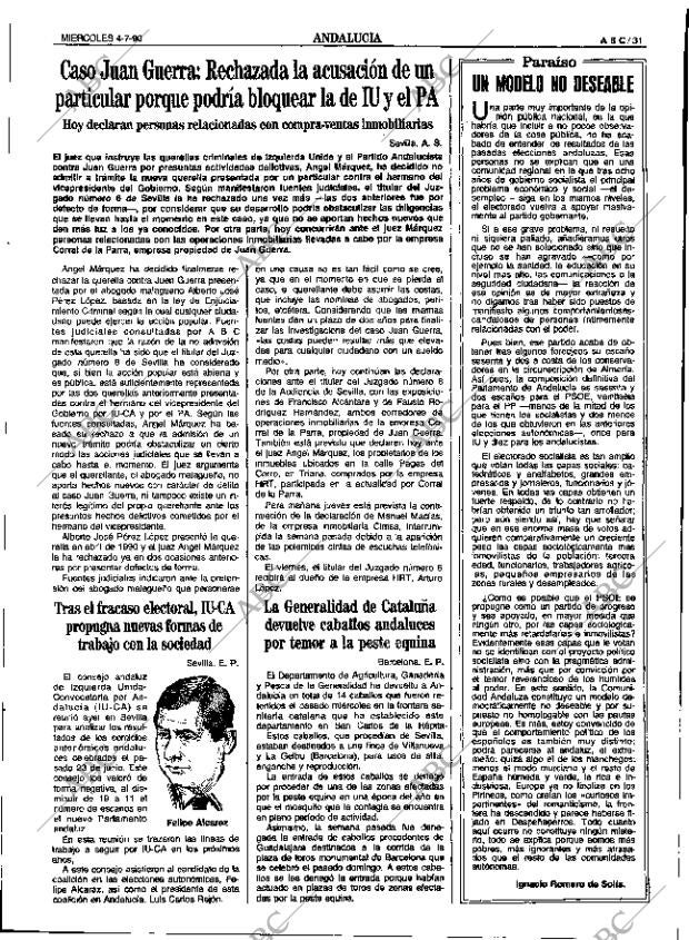 ABC SEVILLA 04-07-1990 página 31