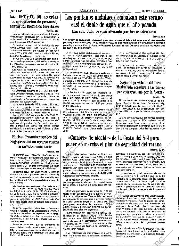 ABC SEVILLA 04-07-1990 página 36