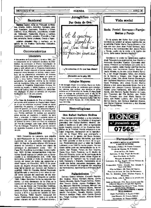 ABC SEVILLA 04-07-1990 página 39