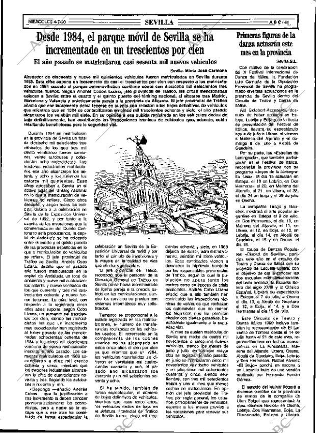 ABC SEVILLA 04-07-1990 página 41