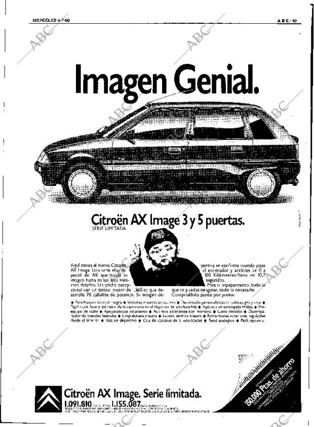 ABC SEVILLA 04-07-1990 página 49