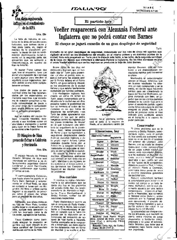 ABC SEVILLA 04-07-1990 página 76