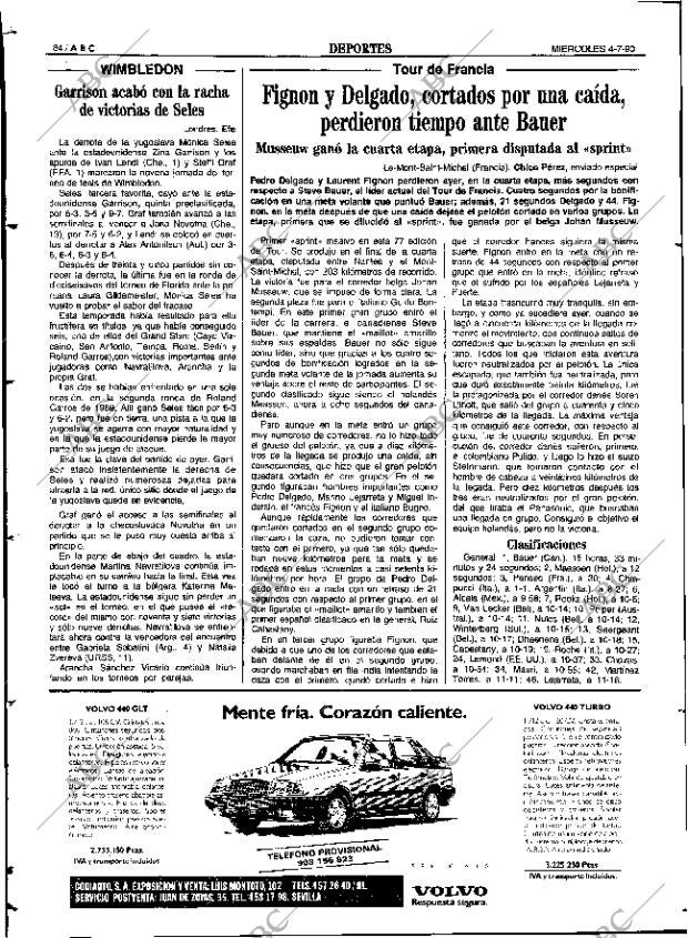 ABC SEVILLA 04-07-1990 página 84