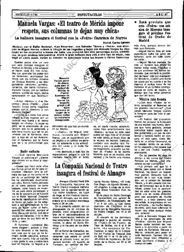 ABC SEVILLA 04-07-1990 página 87