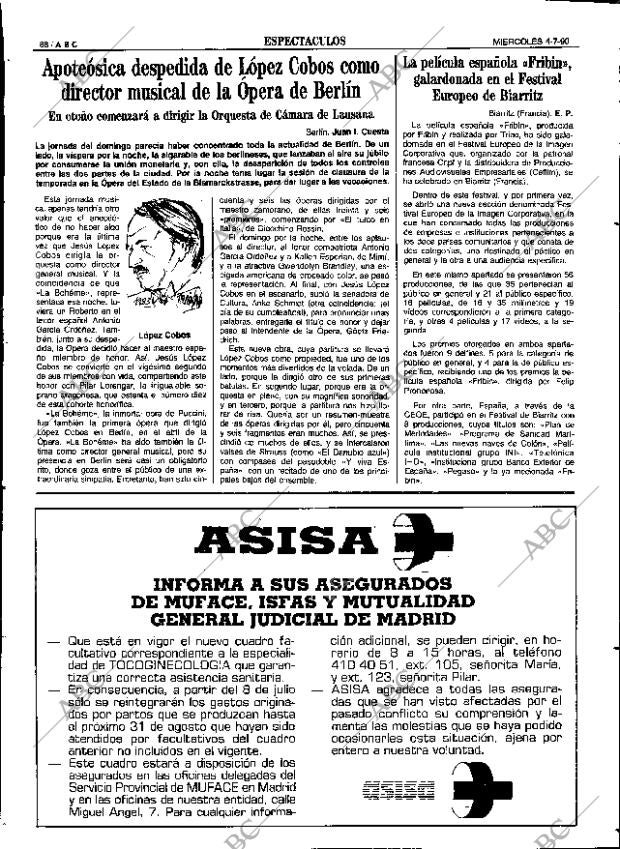 ABC SEVILLA 04-07-1990 página 88
