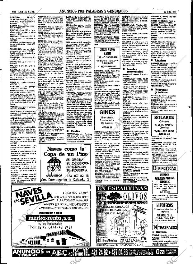 ABC SEVILLA 04-07-1990 página 95