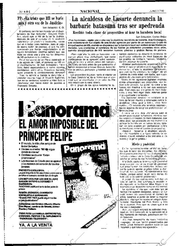 ABC MADRID 09-07-1990 página 26