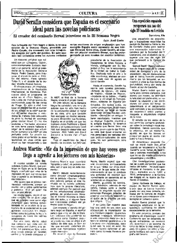 ABC SEVILLA 14-07-1990 página 43