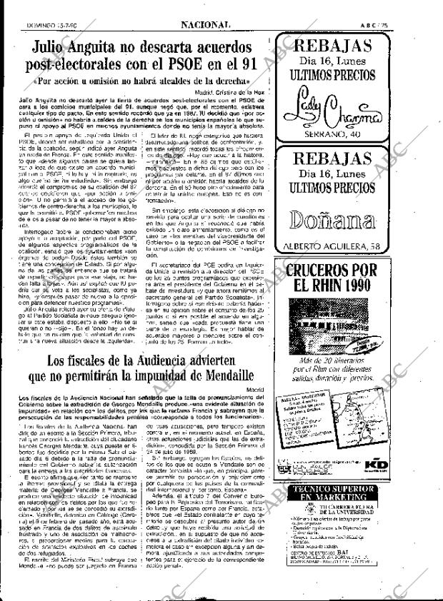 ABC MADRID 15-07-1990 página 25